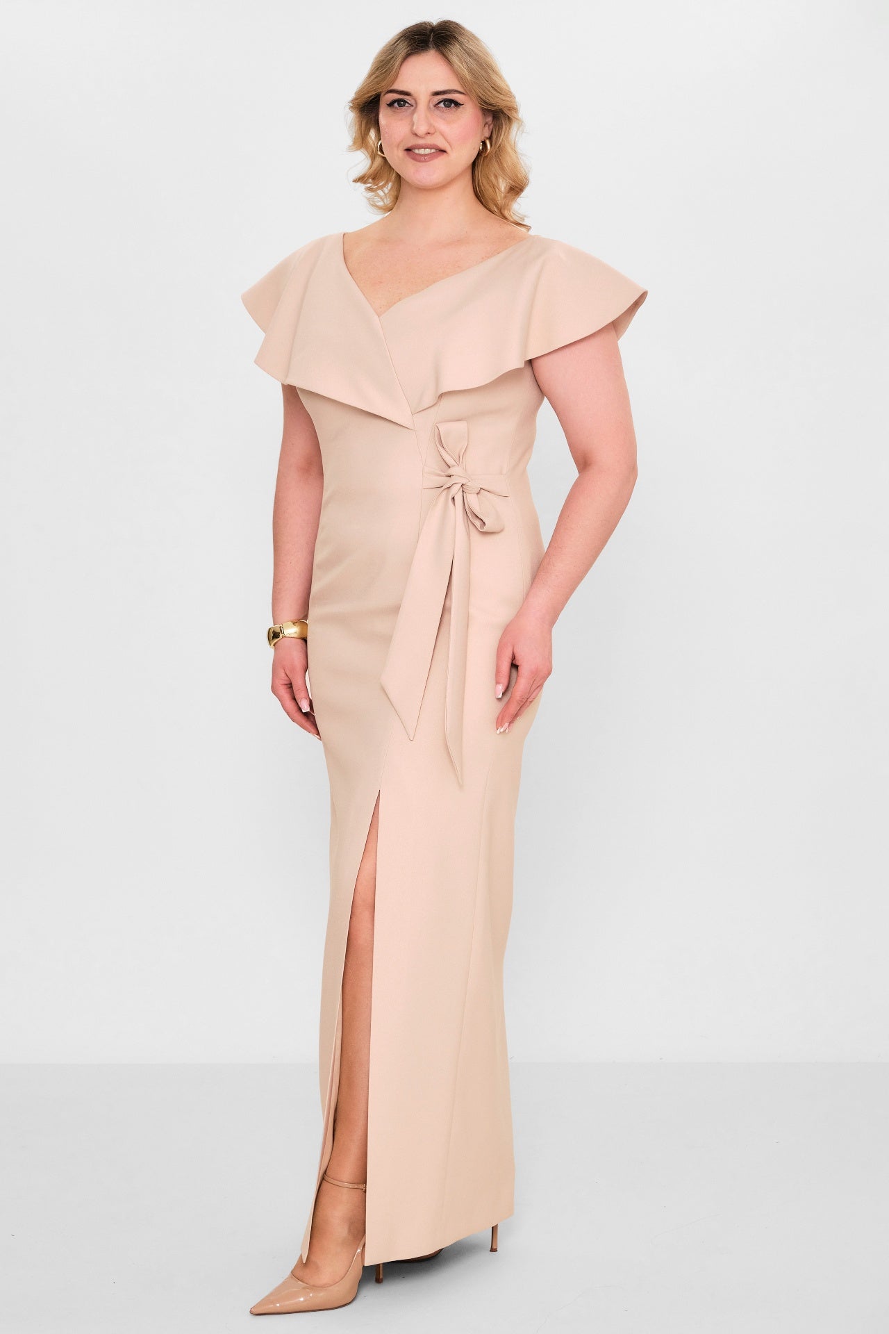 Kedma - Plus Size Dress (KDM26Y8-97876X) - 8690200119125