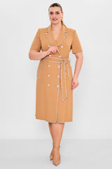 Kedma - Plus Size Dress (KDM26Y8-97931X) - 8690200119156
