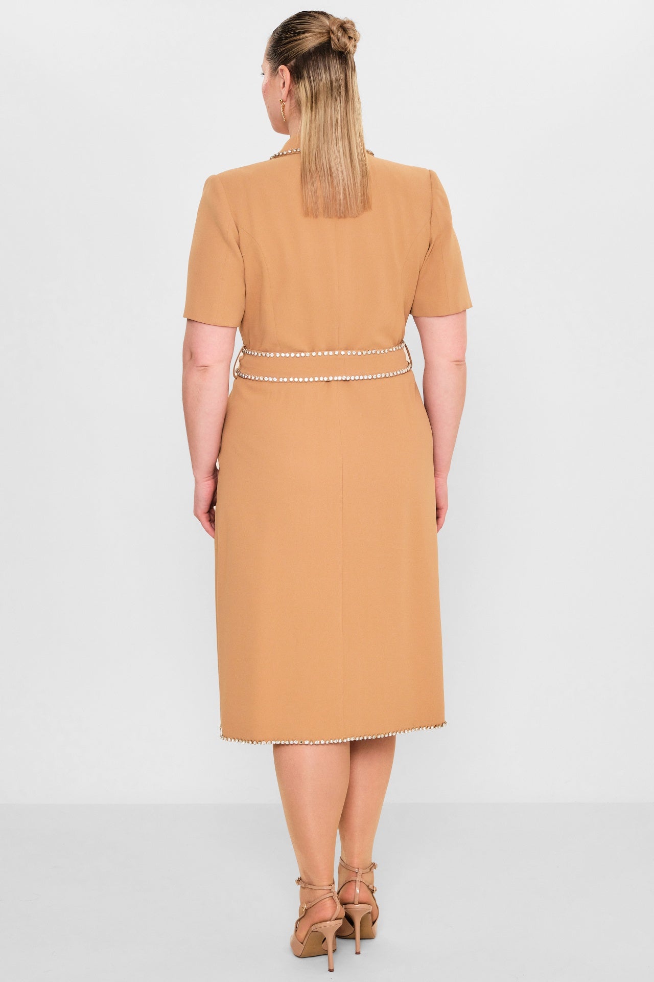 Kedma - Plus Size Dress (KDM26Y8-97931X) - 8690200119156
