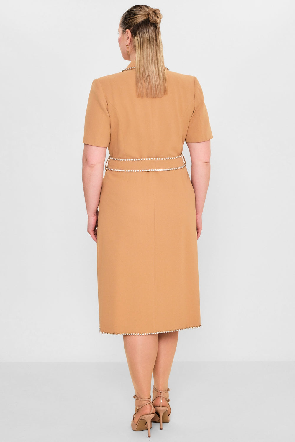 Kedma - Plus Size Dress (KDM26Y8-97931X) - 8690200119156