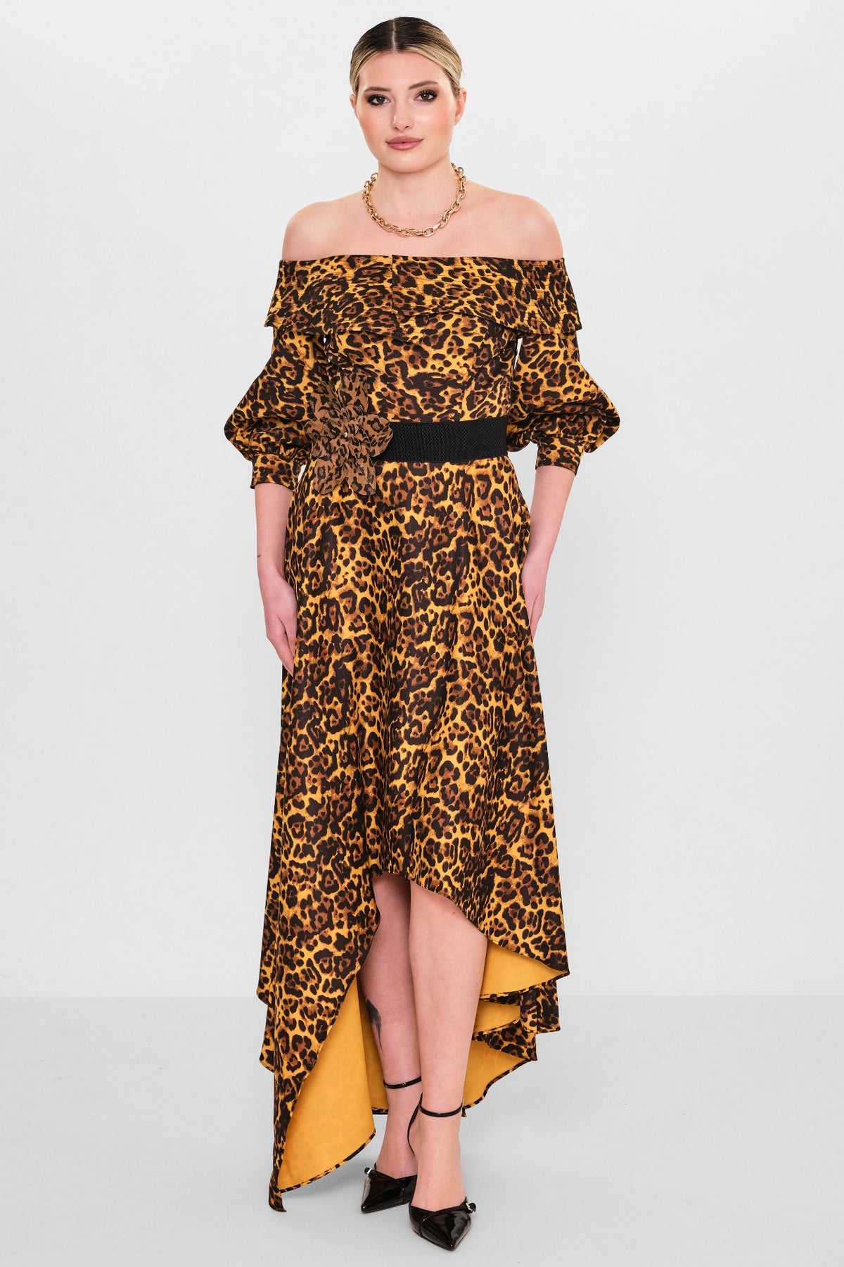 Kedma - Plus Size Dress (KDM26Y8-97994) - 8690200119163