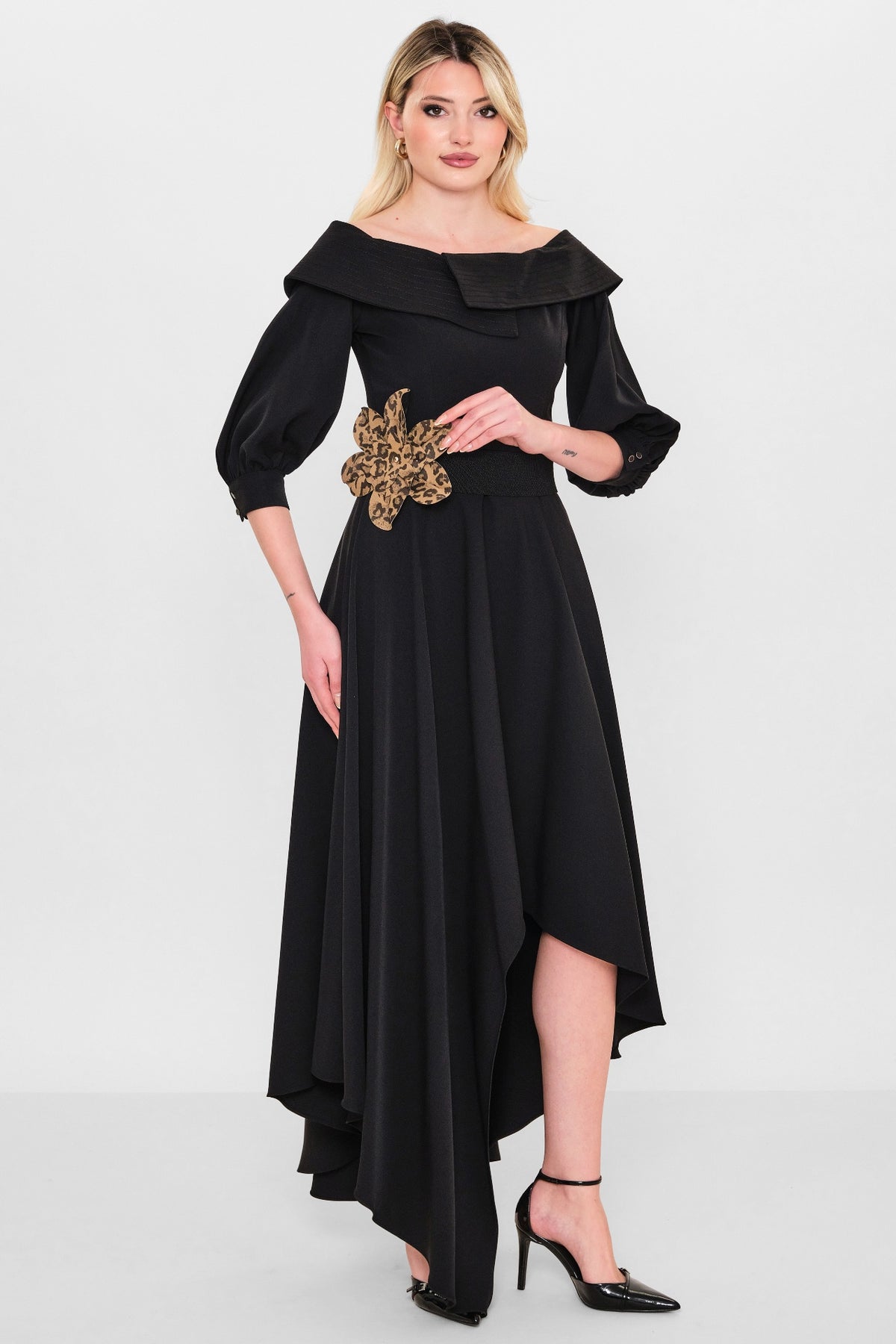 Kedma - Plus Size Dress (KDM26Y8-97996) - 8690200119170