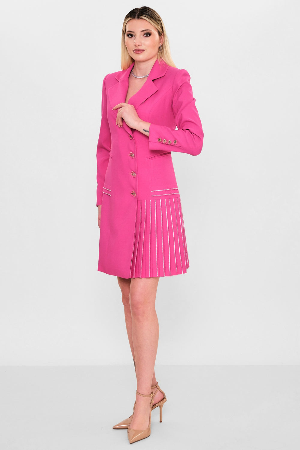 Kedma - Plus Size Dress (KDM26Y8-98063) - 8690200119217