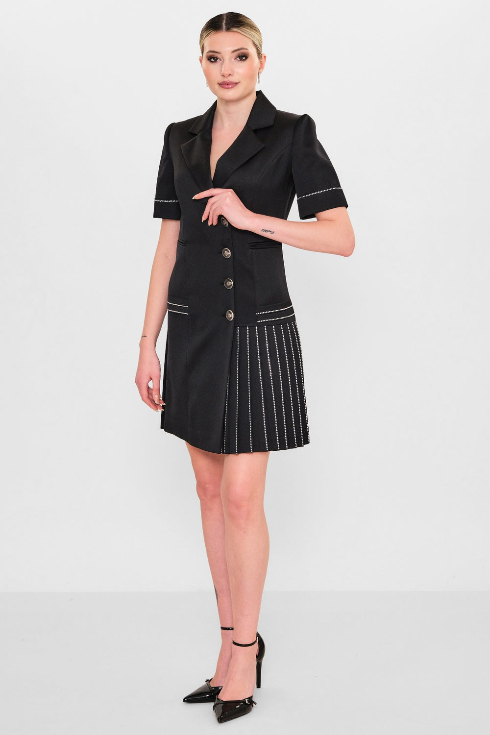 Kedma - Plus Size Dress (KDM26Y8-98149) - 8690200119224