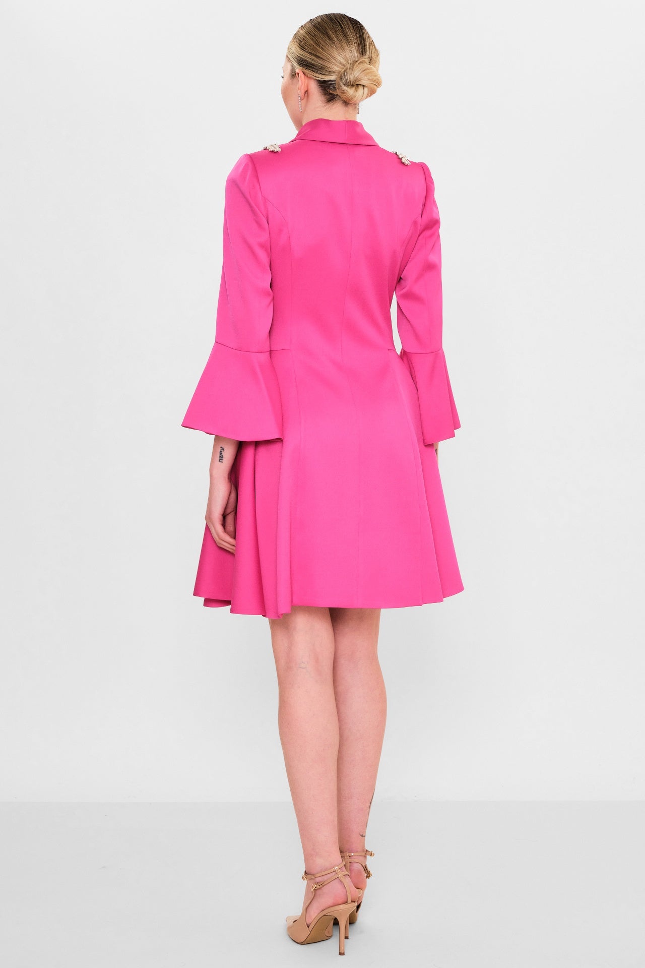 Kedma - Plus Size Dress (KDM26Y8-98178) - 8690200119293