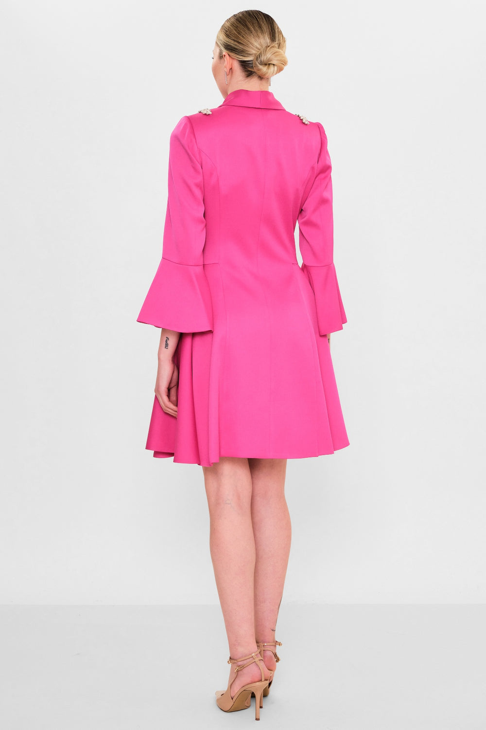 Kedma - Plus Size Dress (KDM26Y8-98178) - 8690200119293
