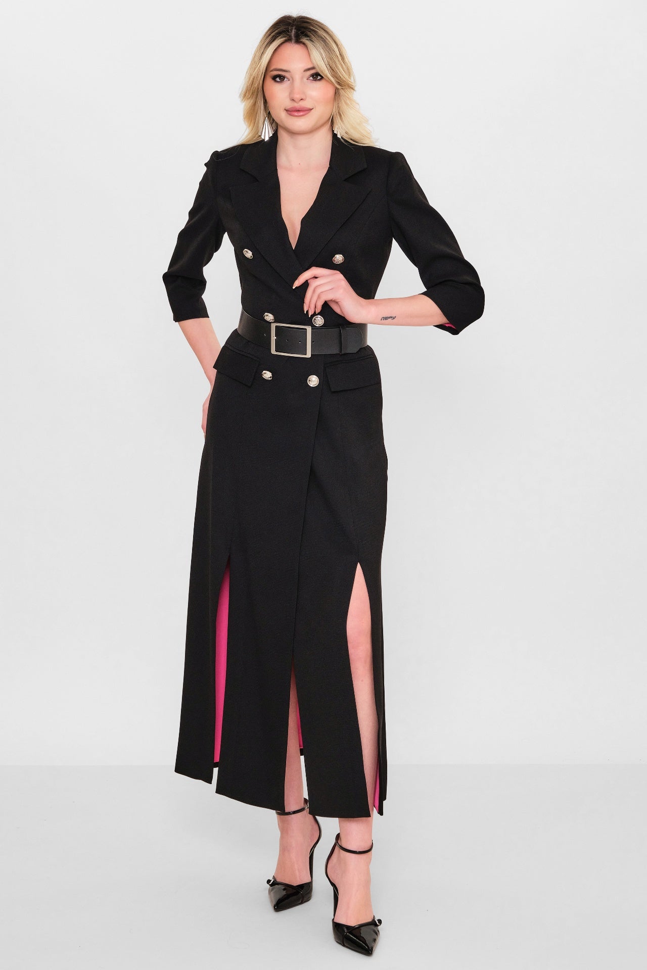 Kedma - Plus Size Dress (KDM26Y8-98202) - 8690200119316