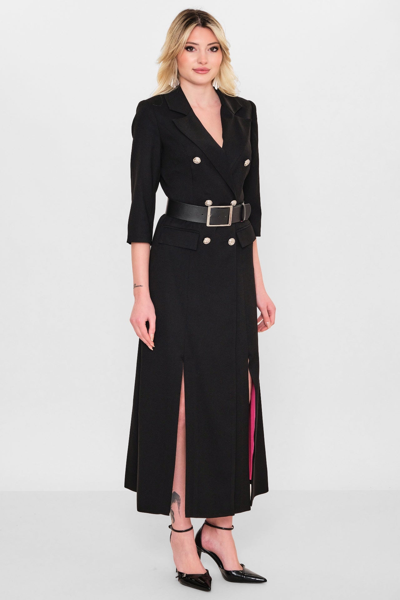 Kedma - Plus Size Dress (KDM26Y8-98202) - 8690200119316