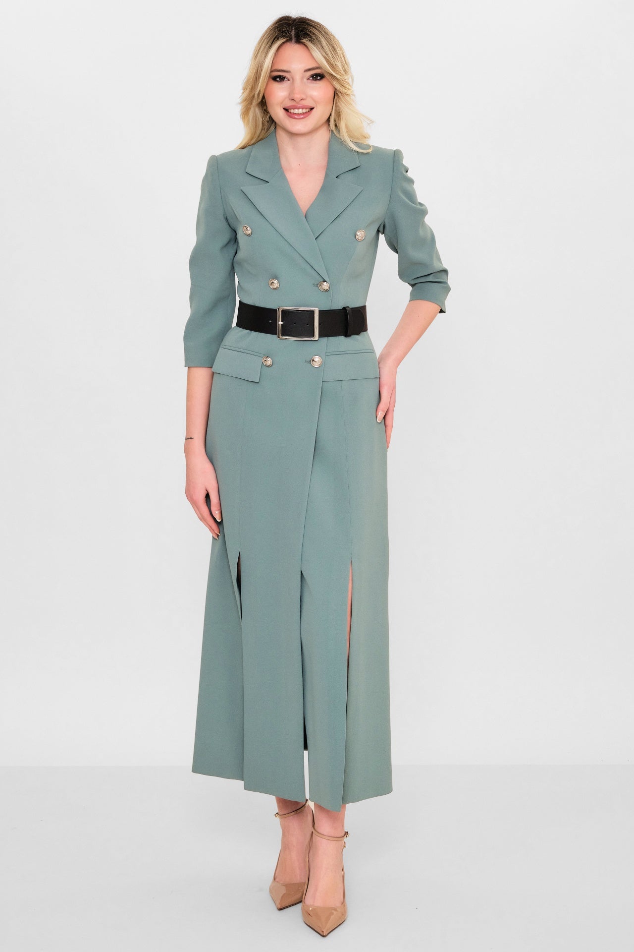 Kedma - Plus Size Dress (KDM26Y8-98202) - 8690200119330