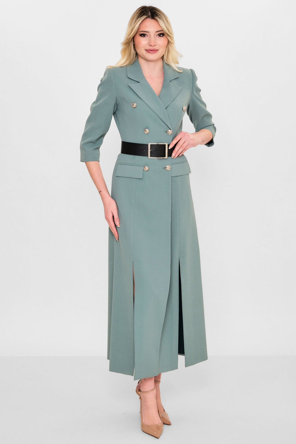 Kedma - Plus Size Dress (KDM26Y8-98202) - 8690200119330