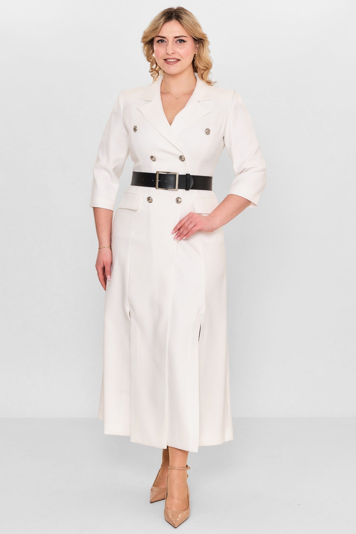 Kedma - Plus Size Dress (KDM26Y8-98202X) - 8690200119347