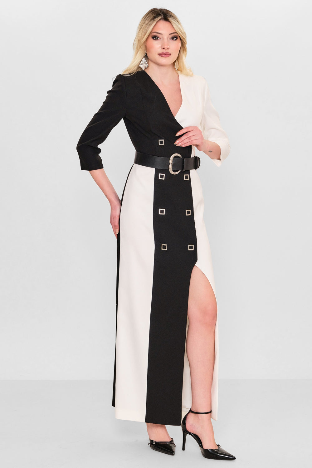 Kedma - Plus Size Dress (KDM26Y8-98218) - 8690200119354
