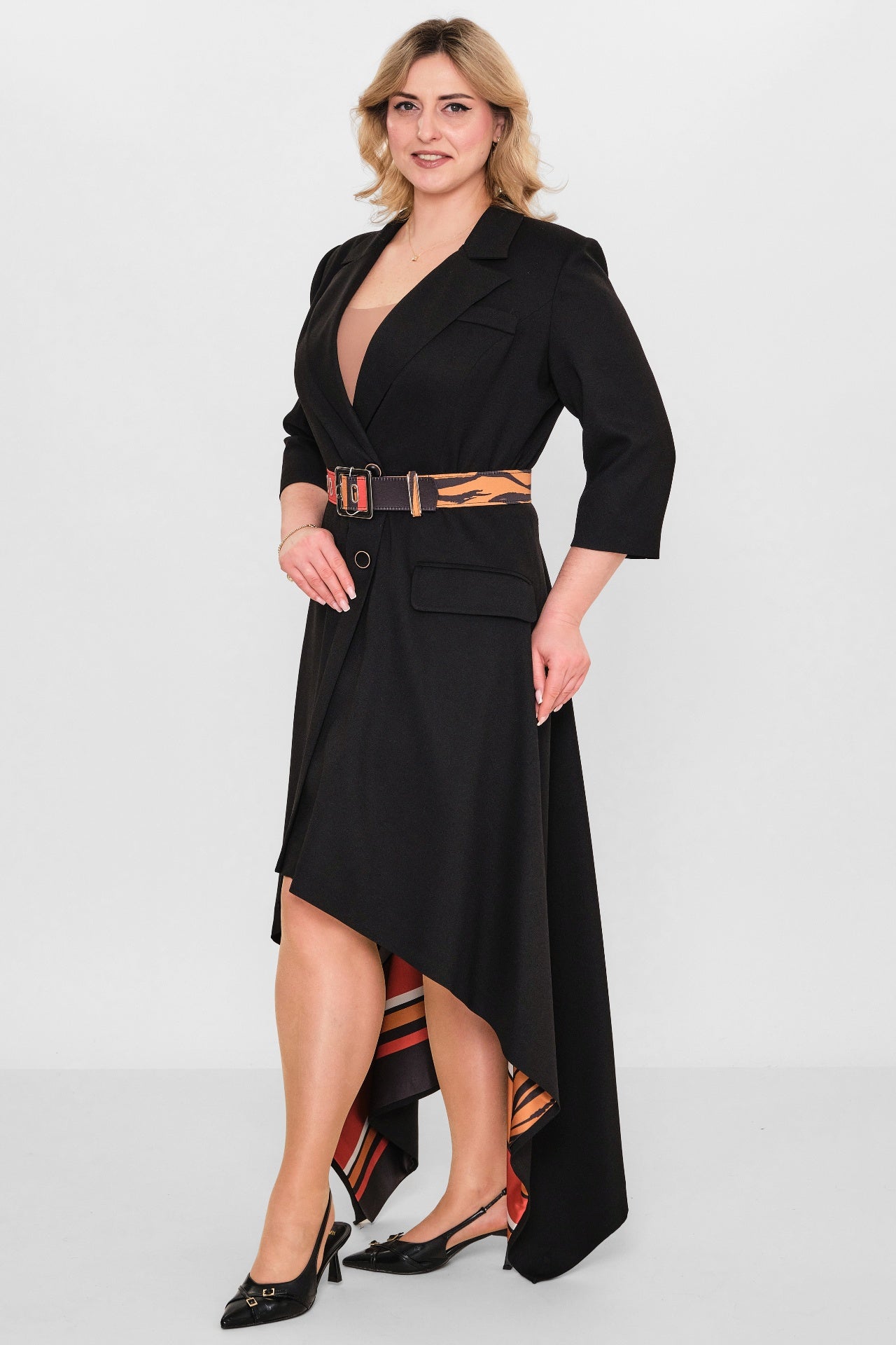 Kedma - Plus Size Dress (KDM26Y8-98229X) - 8690200119378