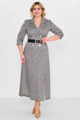 Kedma - Plus Size Dress (KDM26Y8-98276X) - 8690200119385