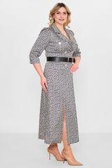 Kedma - Plus Size Dress (KDM26Y8-98276X) - 8690200119385