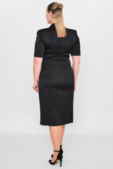 Kedma - Plus Size Dress (KDM26Y8-98283X) - 8690200119408