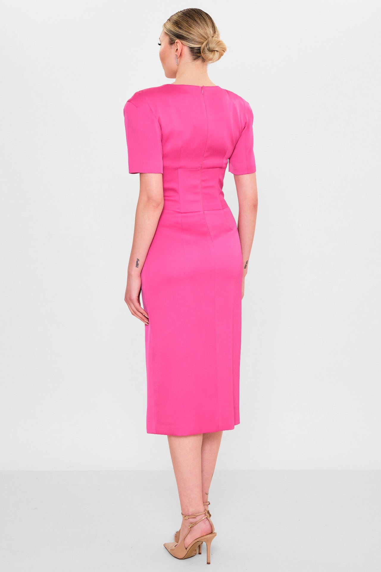 Kedma - Plus Size Dress (KDM26Y8-98289) - 8690200119422