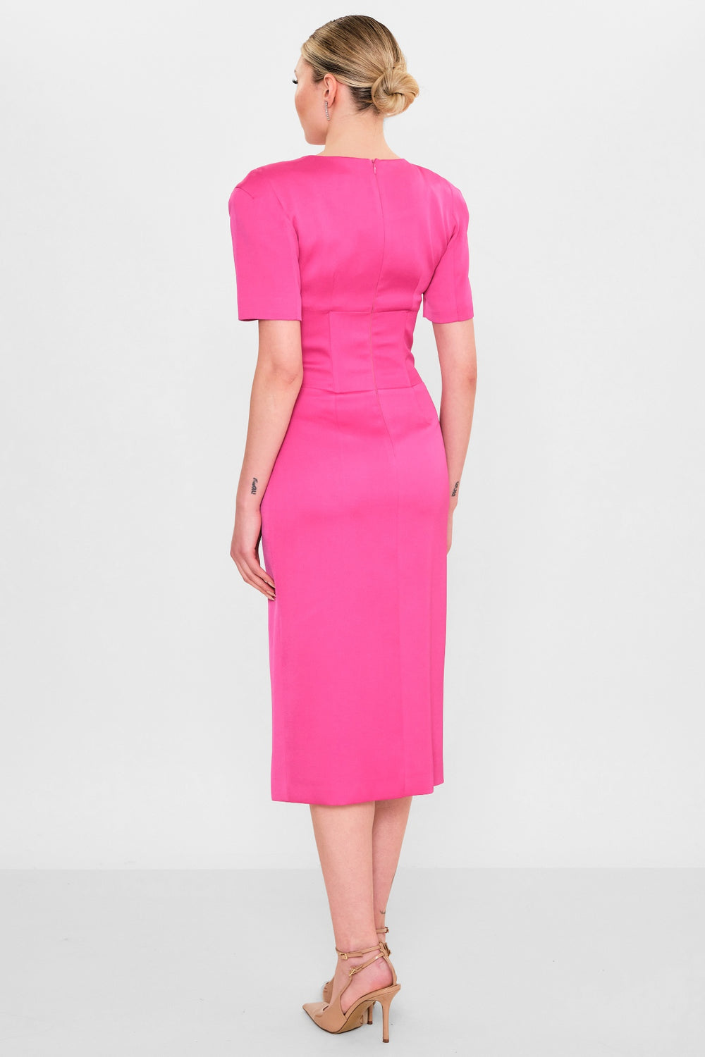 Kedma - Plus Size Dress (KDM26Y8-98289) - 8690200119422