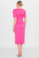 Kedma - Plus Size Dress (KDM26Y8-98289) - 8690200119422