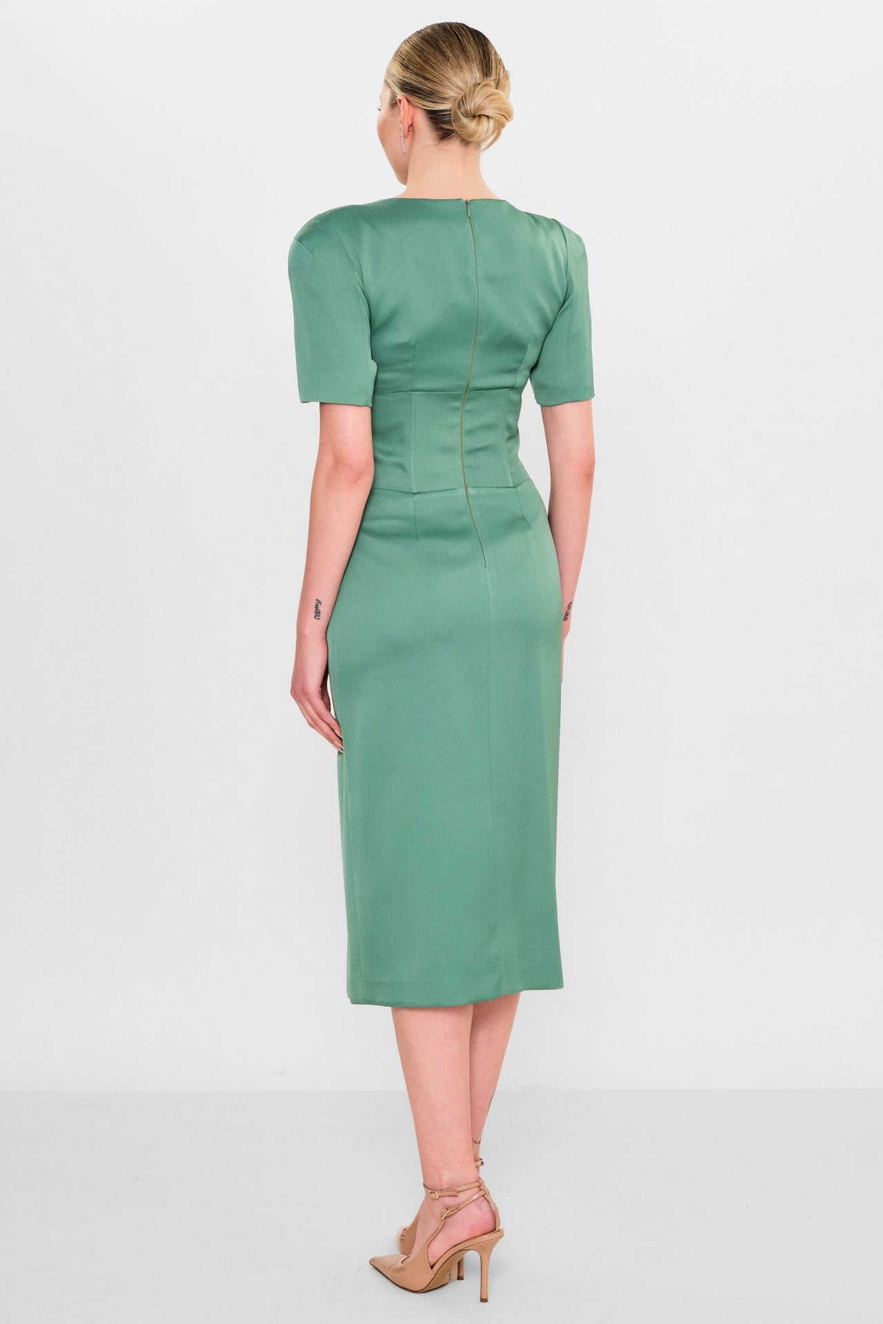 Kedma - Plus Size Dress (KDM26Y8-98289) - 8690200119439