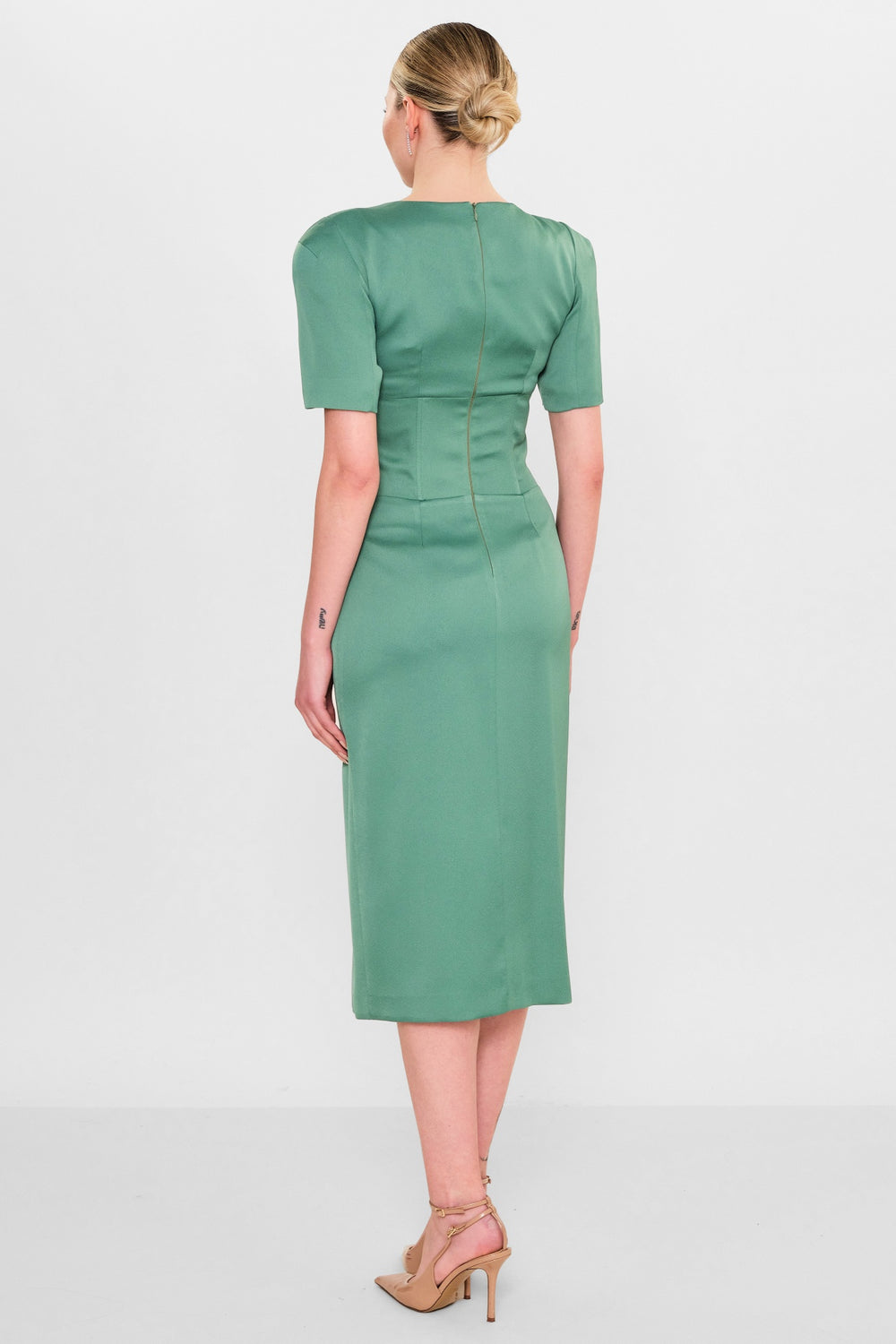 Kedma - Plus Size Dress (KDM26Y8-98289) - 8690200119439
