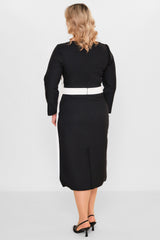Kedma - Plus Size Dress (KDM26Y8-98304X) - 8690200119460