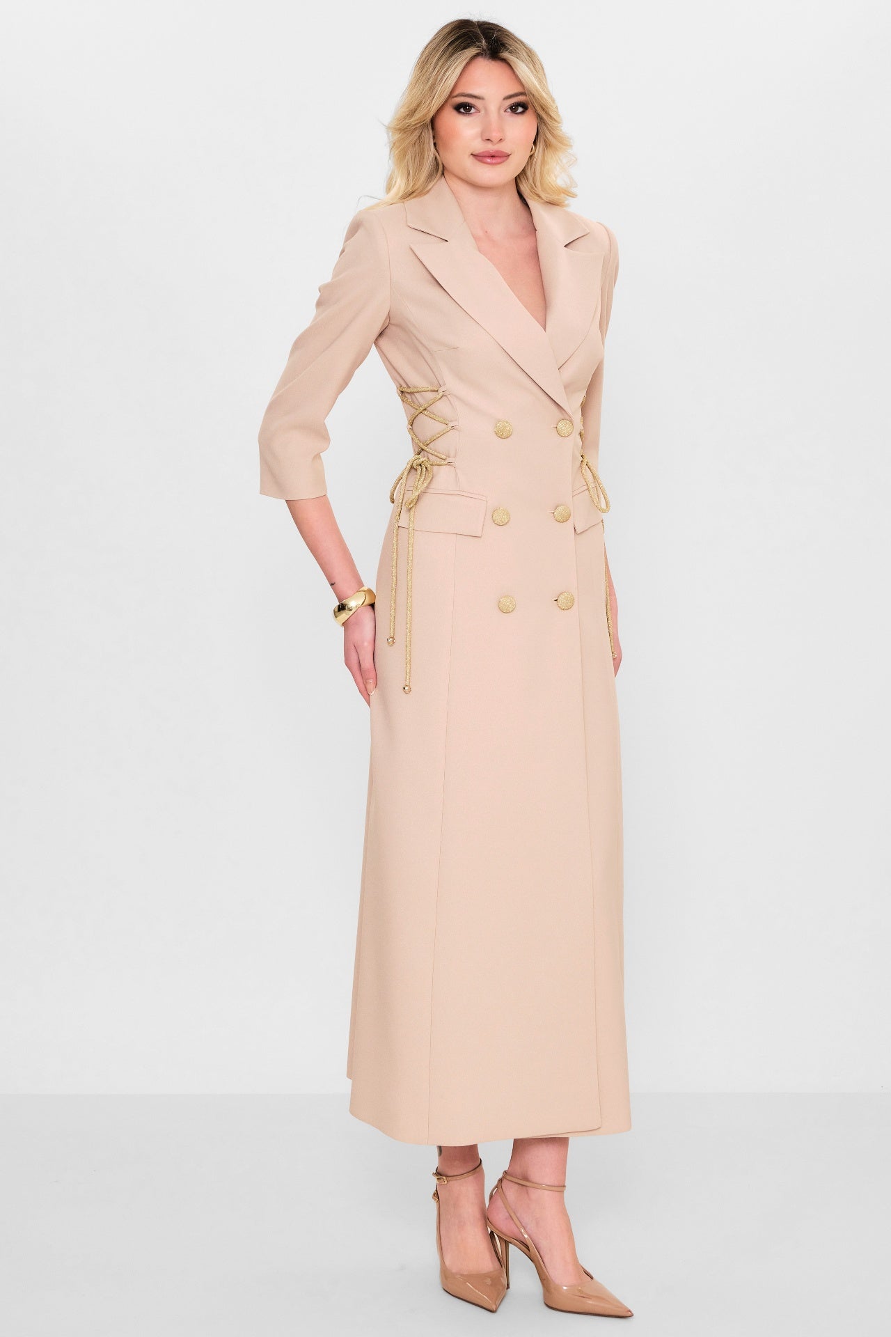 Kedma - Plus Size Dress (KDM26Y8-98312) - 8690200119477