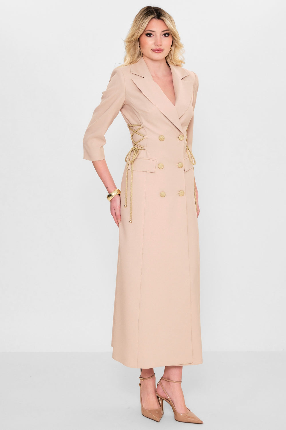 Kedma - Plus Size Dress (KDM26Y8-98312) - 8690200119477