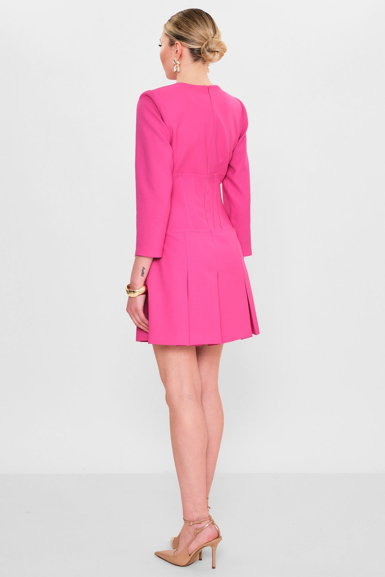 Kedma - Plus Size Dress (KDM26Y8-98337) - 8690200119491