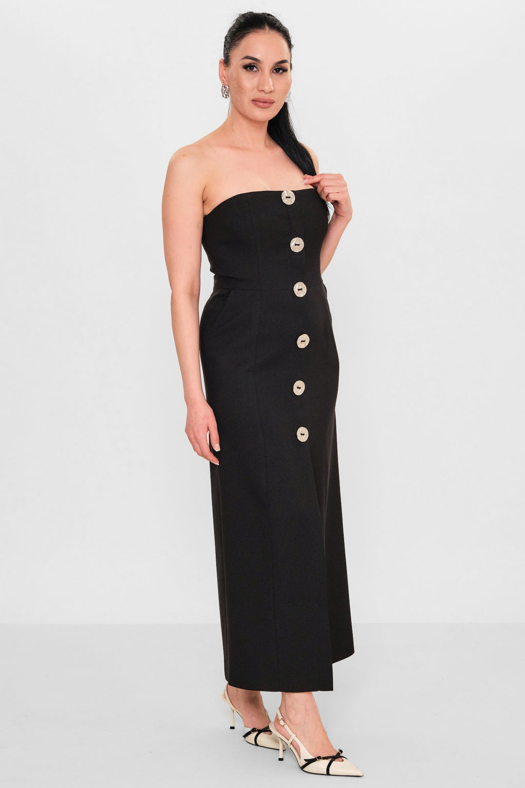 Kedma - Plus Size Dress (KDM26Y8-98343) - 8690200119514
