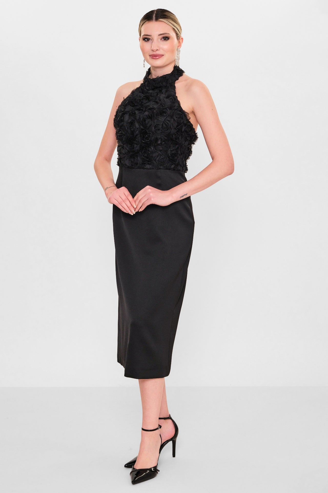 Kedma - Plus Size Dress (KDM26Y8-98353) - 8690200119538
