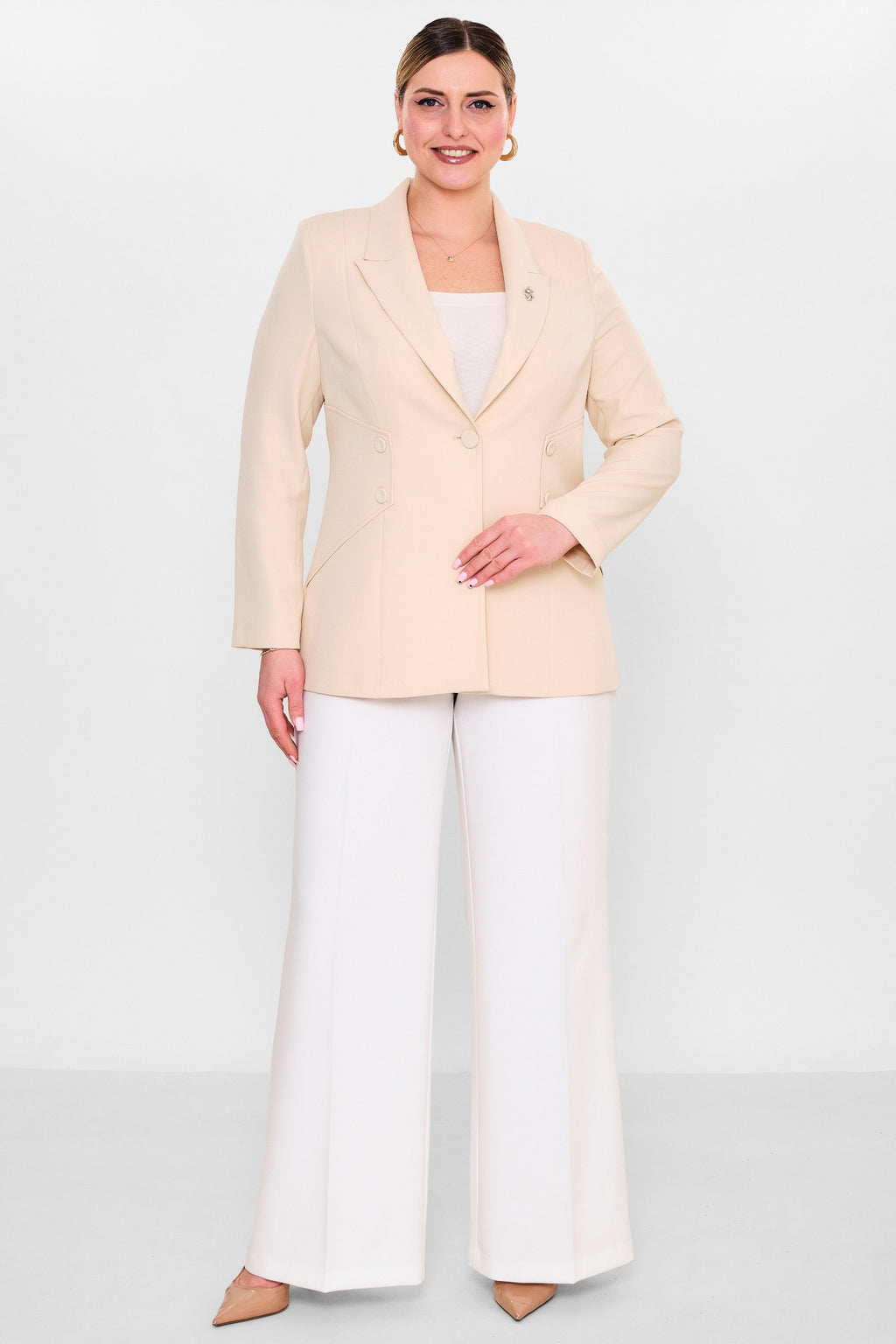 Meira - Plus Size Jacket (MEI26Y1365) - 8690200119651