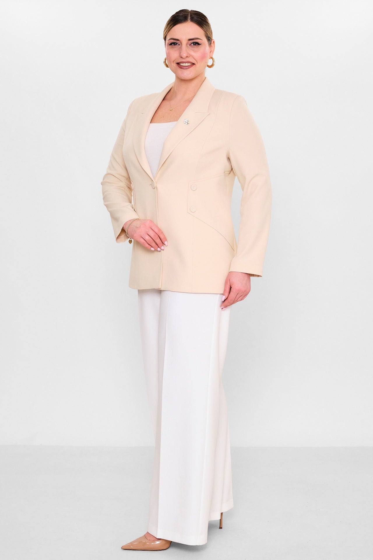 Meira - Plus Size Jacket (MEI26Y1365) - 8690200119651