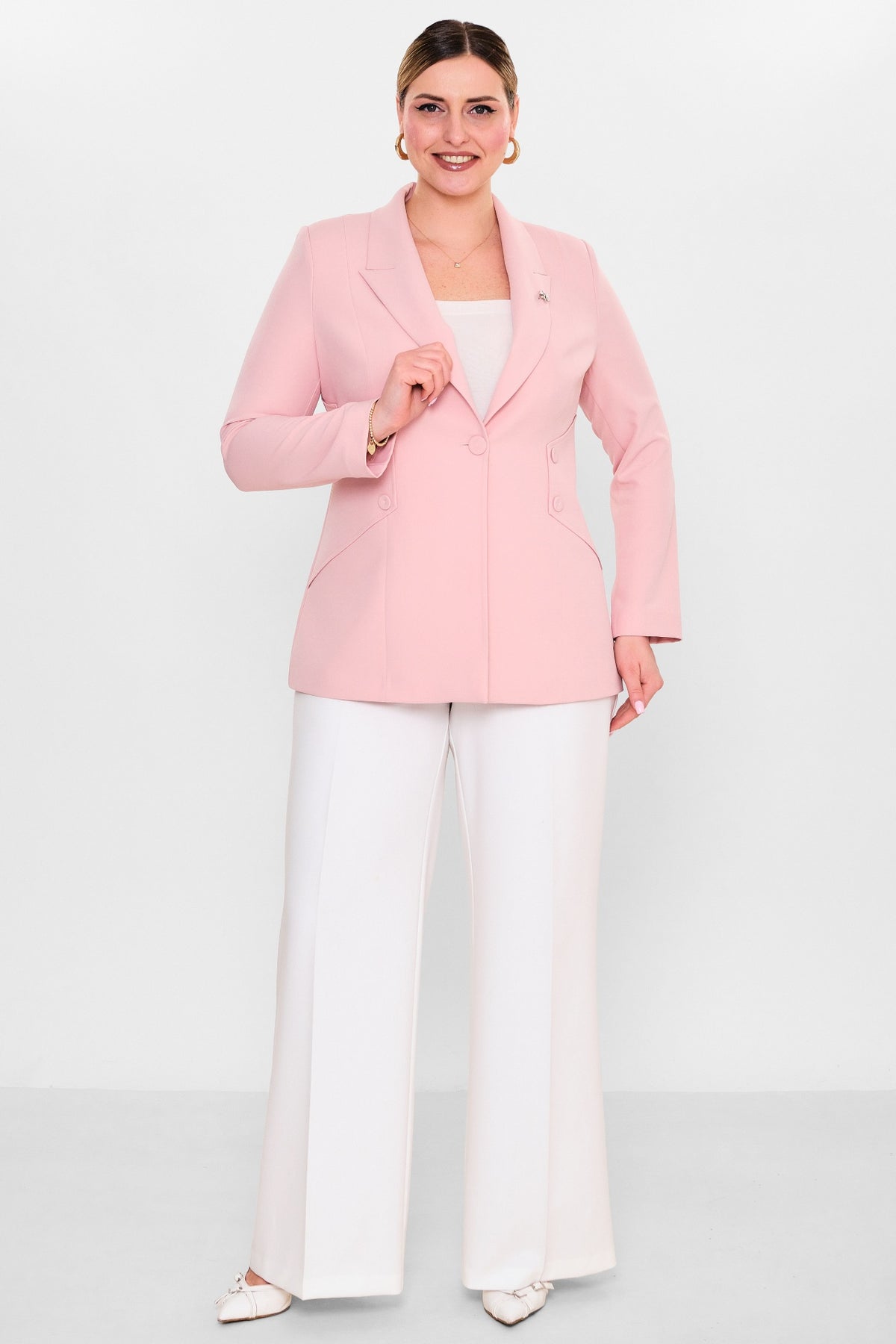 Meira - Plus Size Jacket (MEI26Y1365) - 8690200119675