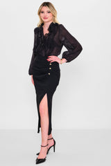 Laluce - Plus Size Skirt (LL.Y26.EK.LD91) - 8690200119712