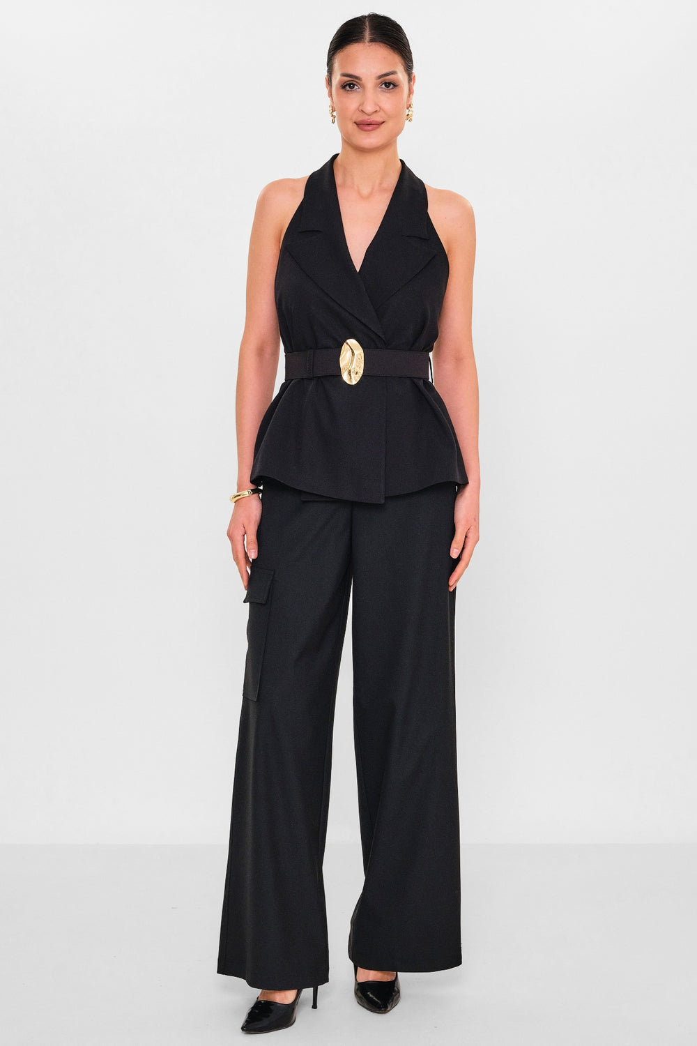 Mamulier - Plus Size Waistcoat (MML26Y6899) - 8690200119859