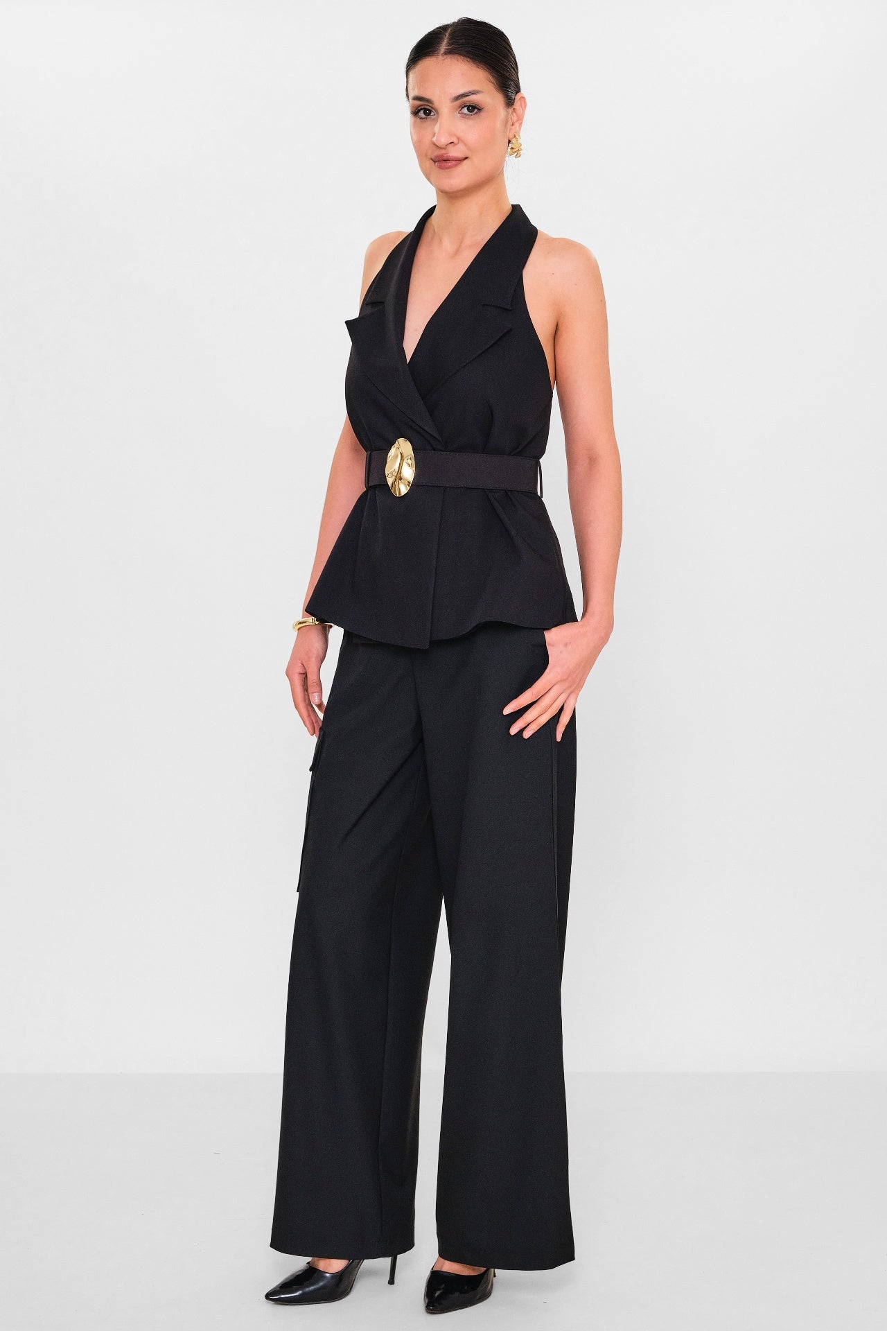 Mamulier - Plus Size Waistcoat (MML26Y6899) - 8690200119859