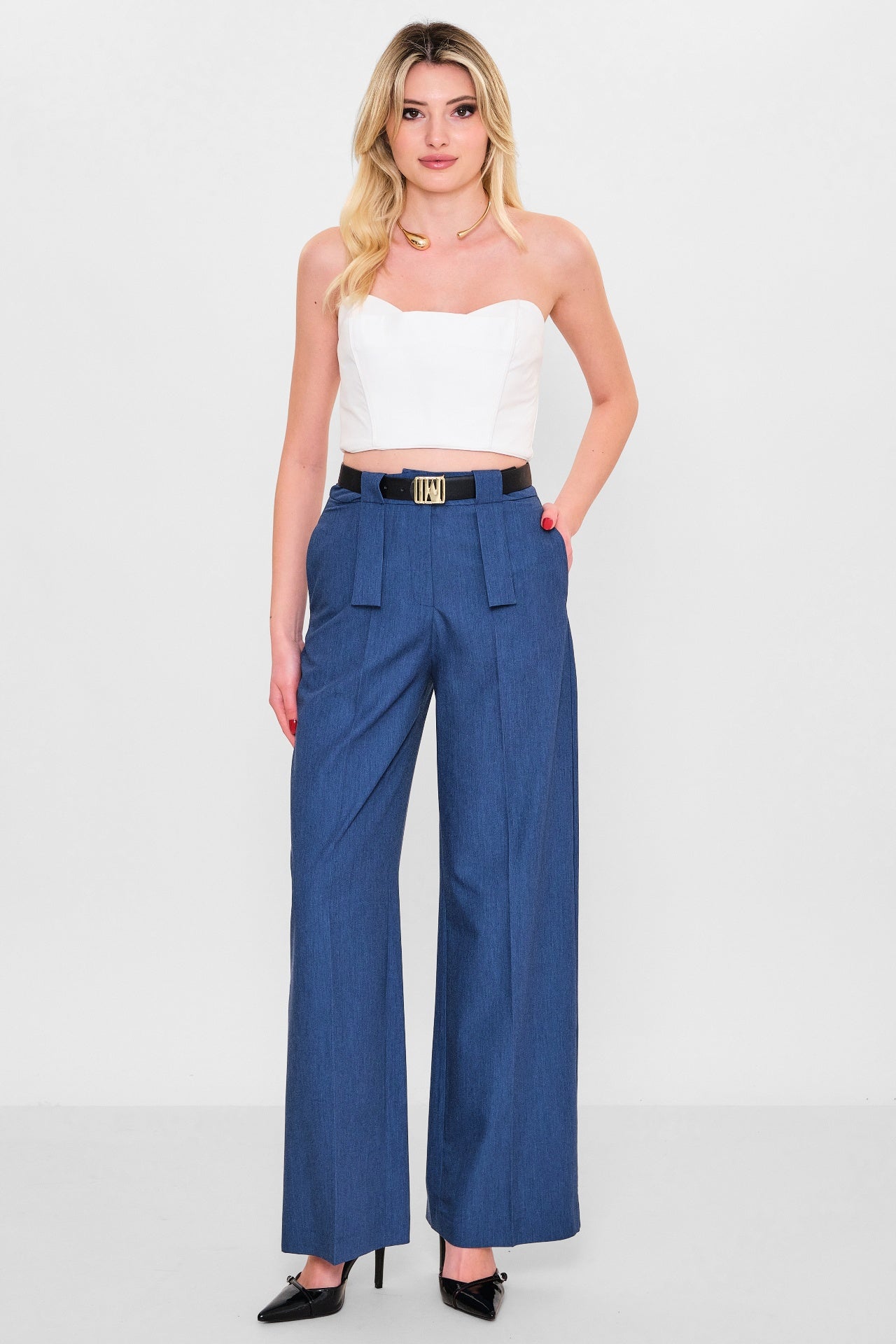 Mamulier - Plus Size Trousers (MML26Y6956) - 8690200119880