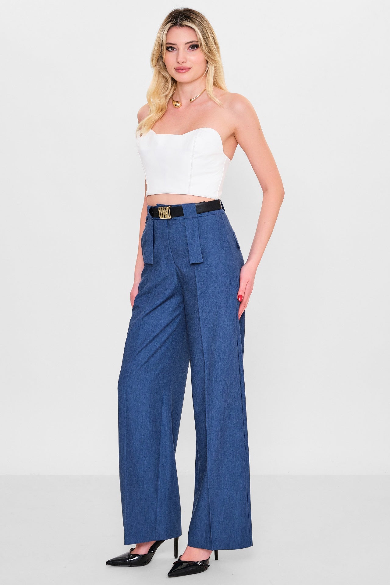 Mamulier - Plus Size Trousers (MML26Y6956) - 8690200119880