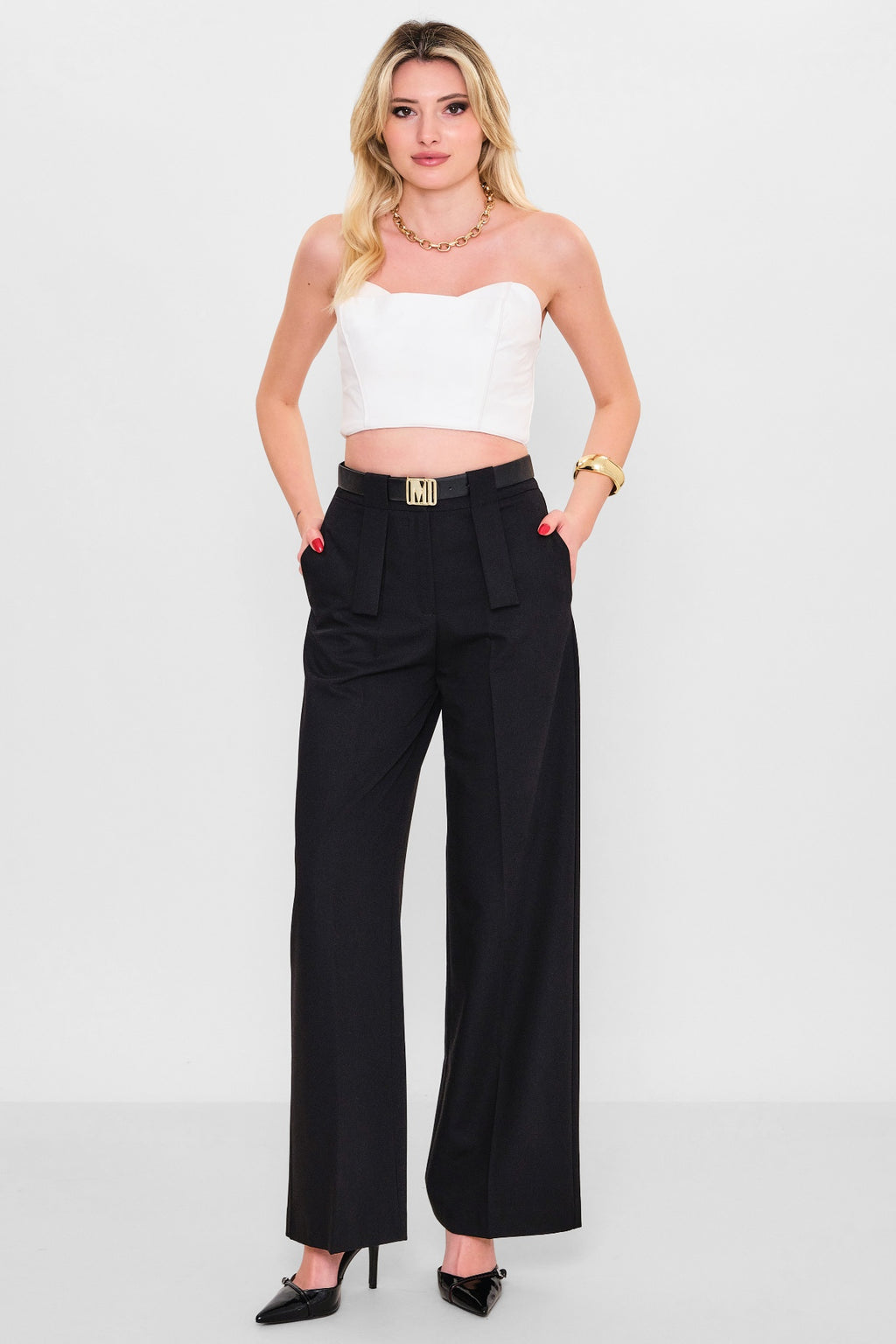 Mamulier - Plus Size Trousers (MML26Y6956) - 8690200119897