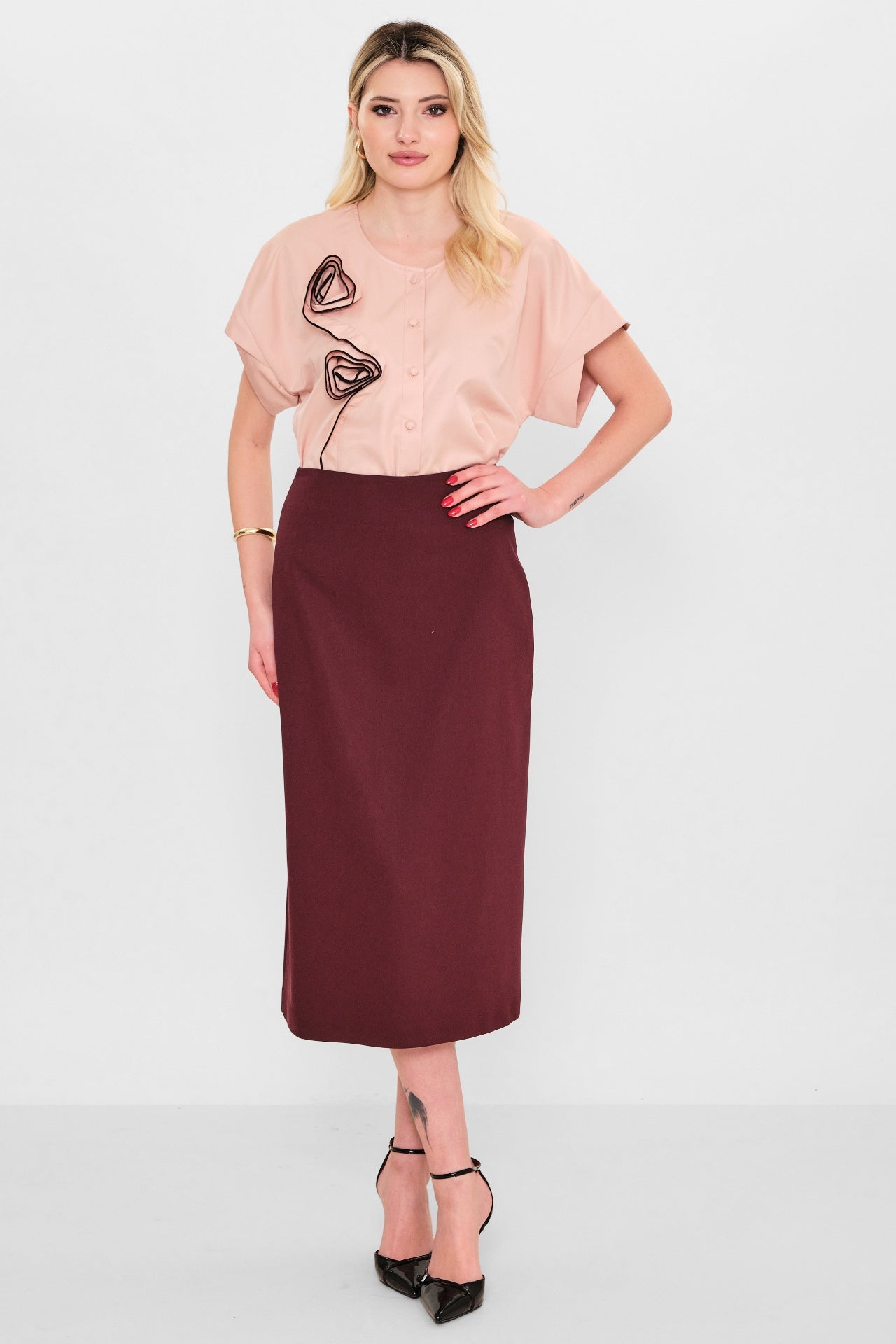 Mamulier - Plus Size Skirt (MML26Y6963) - 8690200119927