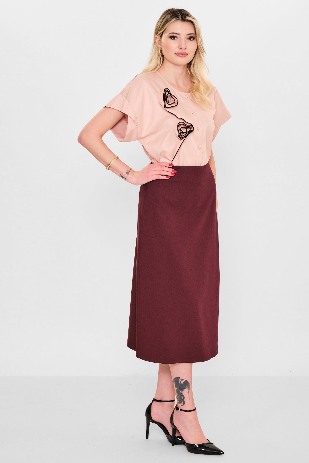 Mamulier - Plus Size Skirt (MML26Y6963) - 8690200119927