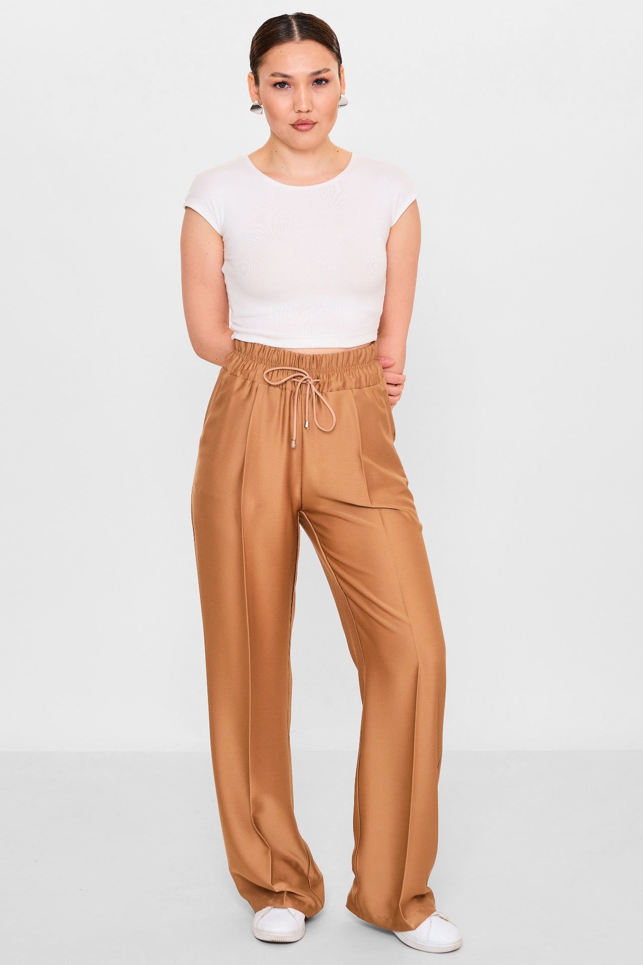 Fimore - Plus Size Trousers (FMR26Y01176-18) - 8690200120077