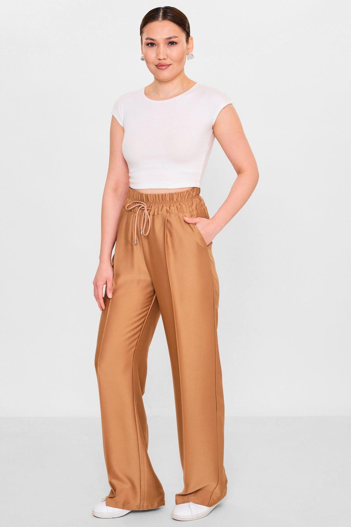 Fimore - Plus Size Trousers (FMR26Y01176-18) - 8690200120077