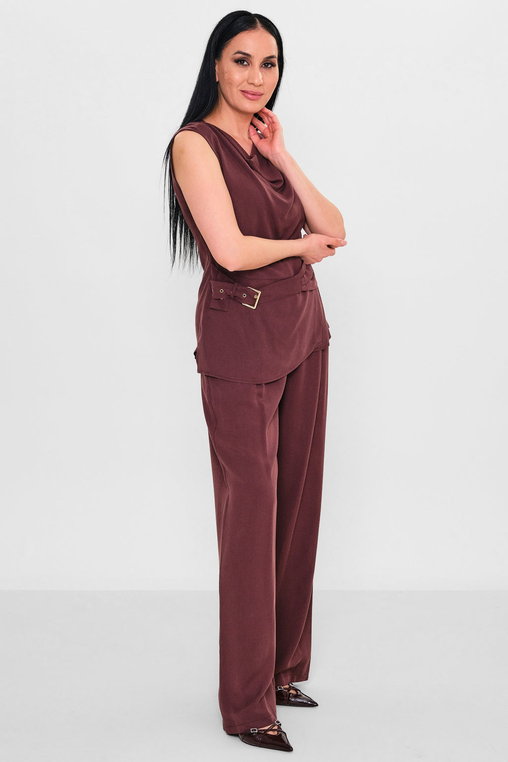 Dayi - Plus Size Waistcoat (BDY26Y21267) - 8690200120275
