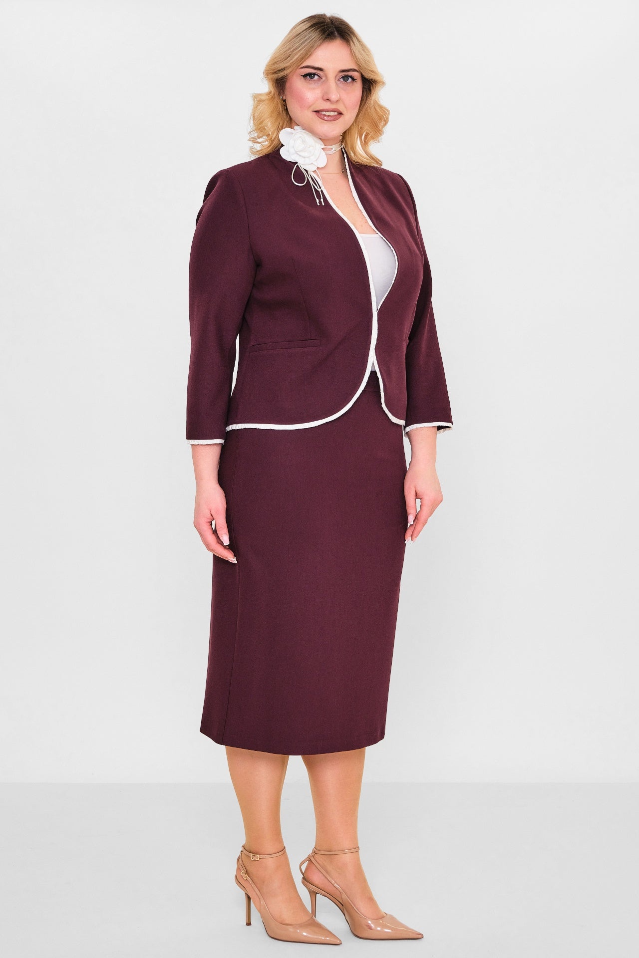 Dayi - Plus Size Suit (BDY26Y44244) - 8690200120374