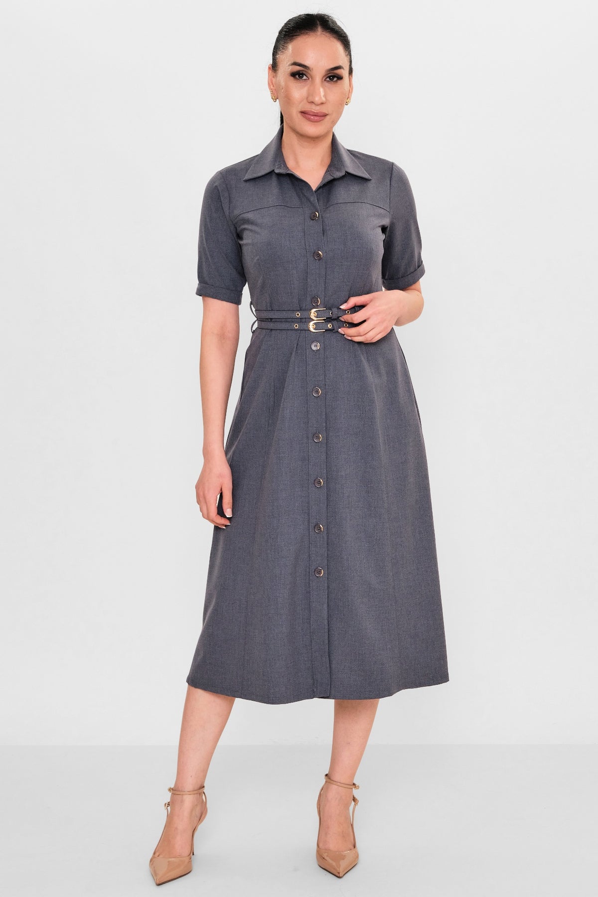 Dayi - Plus Size Dress (BDY26Y61335) - 8690200120428