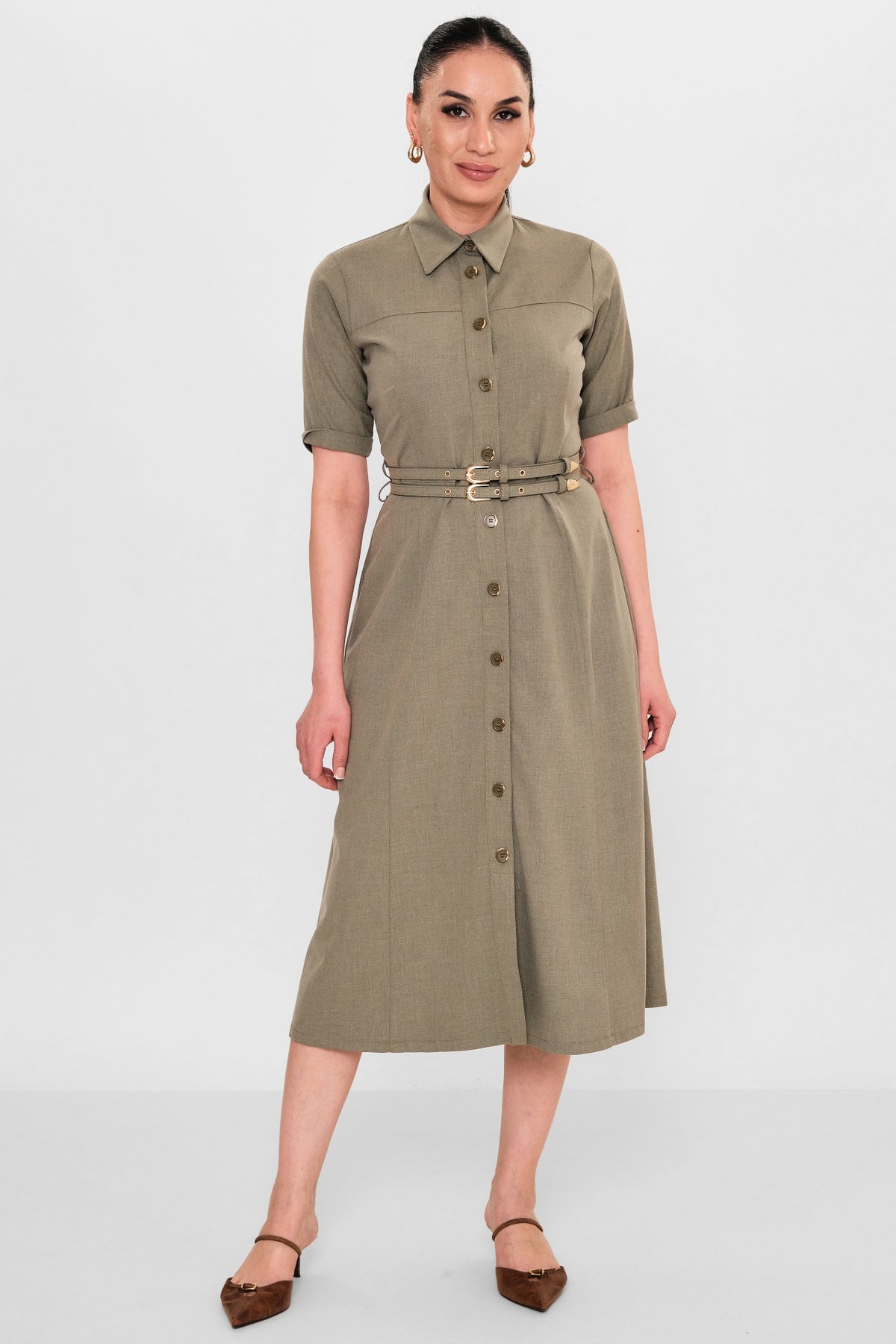 Dayi - Plus Size Dress (BDY26Y61335) - 8690200120435