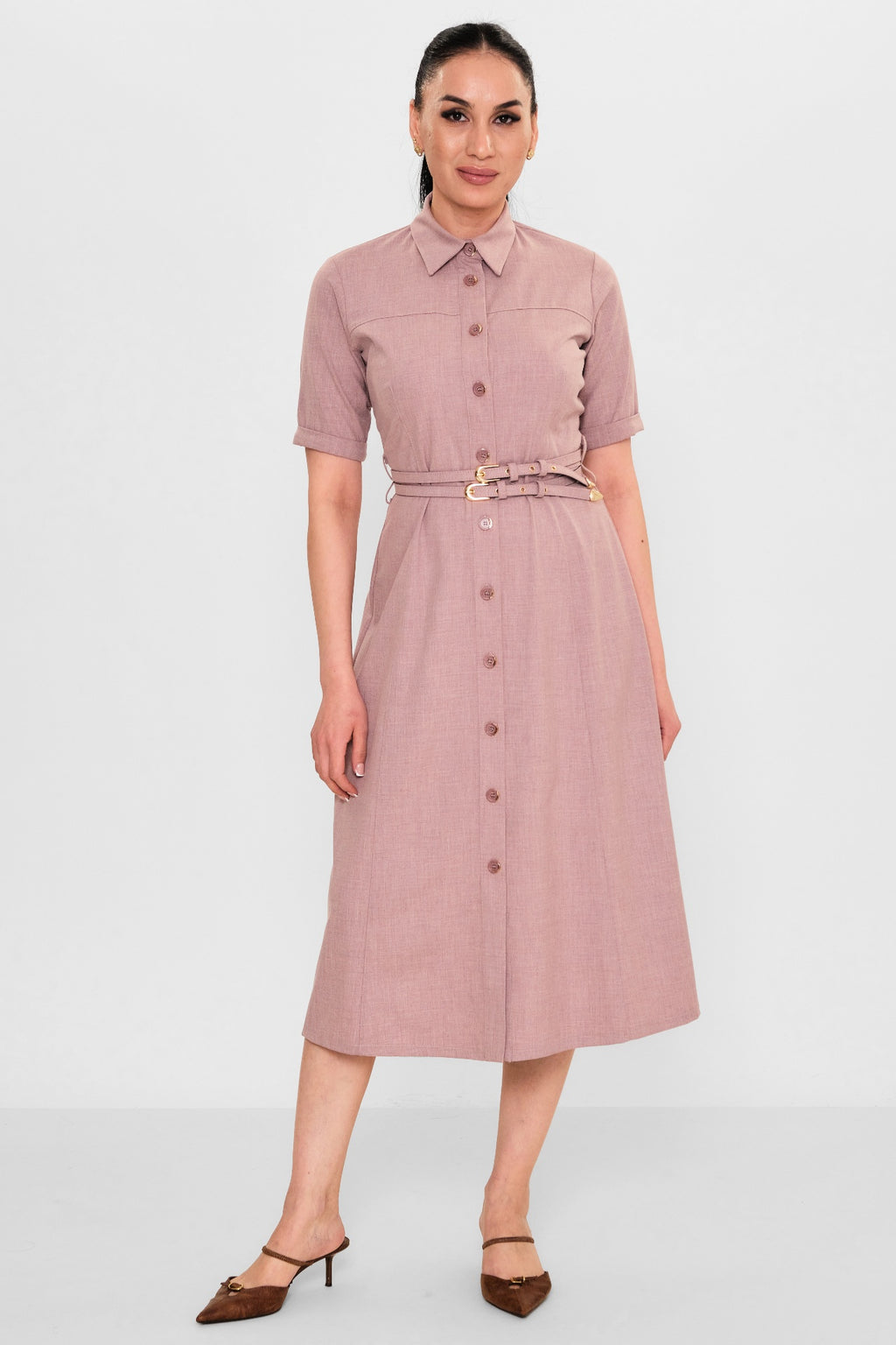 Dayi - Plus Size Dress (BDY26Y61335) - 8690200120442