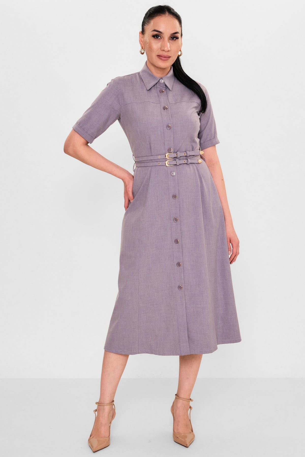 Dayi - Plus Size Dress (BDY26Y61335) - 8690200120459